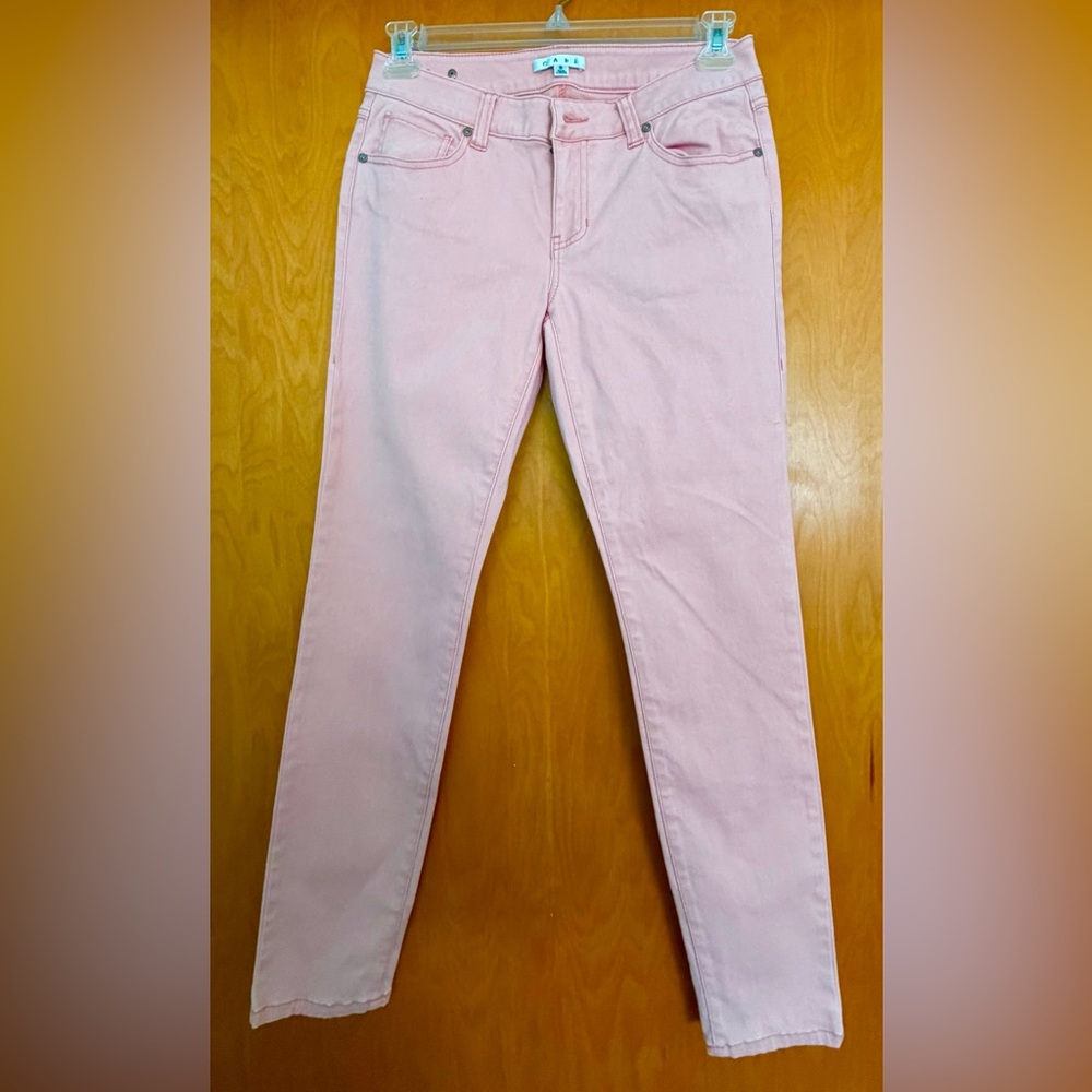 CAbi Blush Pink Skinny Jeans